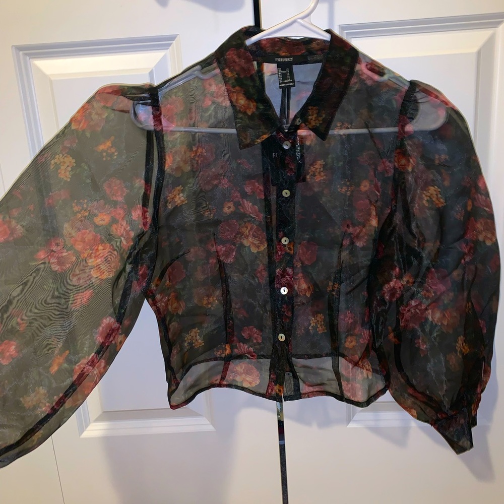 Crop blouse